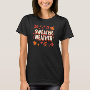 Trui Weer - Trendy Schattige Gezellig Herfst Ontwe T-shirt