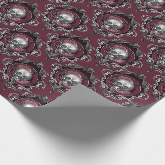  truien en bloemen op wijn cadeaupapier (Hoek)