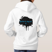 Truien 'Ogen liegen niet' Hoodie (Achterkant)