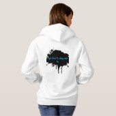 Truien 'Ogen liegen niet' Hoodie (Achterkant volledig)