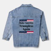 Truiloze denim jas jacket (Achterkant)