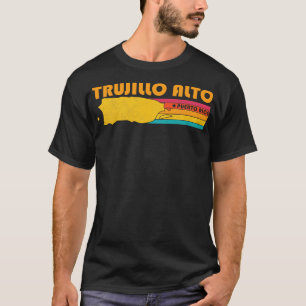 Trujillo Alto Puerto Rico Vintage Noodlijdende Sou T-shirt