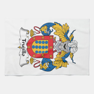 Trujillo Family Crest Theedoek