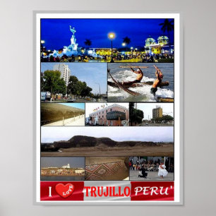 Trujillo I Love - Peru - Poster