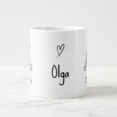 Trujillo Venezuela diseño artístico | Virgen paz Grote Koffiekop (Voorkant)