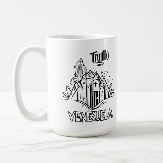 Trujillo Venezuela diseño artístico | Virgen paz Koffiemok (Links)