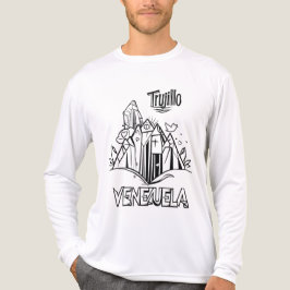 Trujillo Venezuela diseño artístico | Virgen paz Tri-Blend Shirt