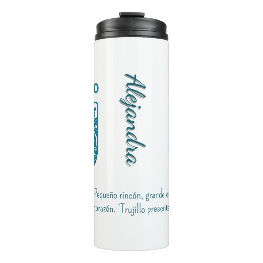 Trujillo Venezuela | Diseño cultural Venezolano Thermosbeker (Voorkant)