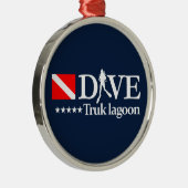Truk Lagoon DV4 Metalen Ornament (Rechts)