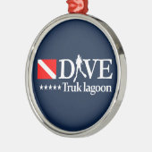 Truk Lagoon DV4 Metalen Ornament (Links)