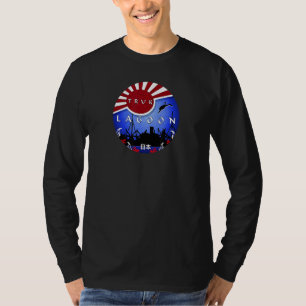 Truk Lagoon Japan Vlag Duiken Wrak Duiken WWI T-shirt