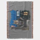 Truk Nutz - grappige kartonnen dozen Deken (Voorkant Verticaal)