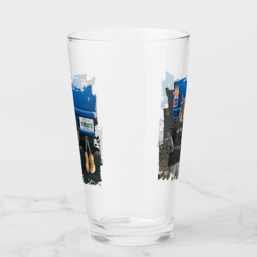 Truk Nutz - grappige kartonnen dozen Glas (Links)