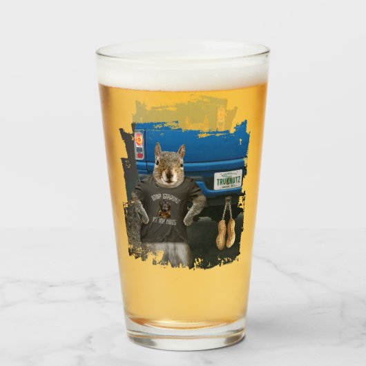 Truk Nutz - grappige kartonnen dozen Glas (Voorkant gevuld)