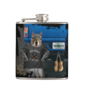 Truk Nutz - grappige kartonnen dozen Heupfles (Voorkant)