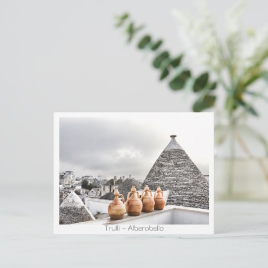 Trulli - Alberobello Briefkaart (Staand voorkant)