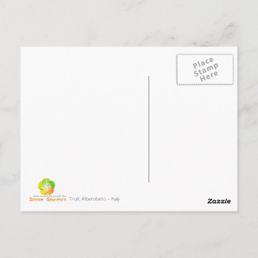 Trulli - Alberobello Briefkaart (Achterkant)