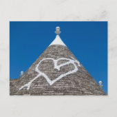 Trulli-dakbriefkaart Briefkaart (Voorkant)