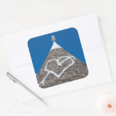 Trulli huis dak foto sticker (Envelop)