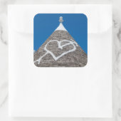 Trulli huis dak foto sticker (Tas)