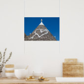 Trulli huis dak poster afdruk (Keuken)