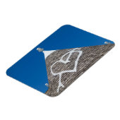 Trulli huis dak rechthoekige magneet (Linkerzijde)