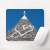Trulli-huisdakmousepad Muismat (Met muis)