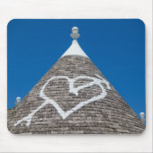 Trulli-huisdakmousepad Muismat (Voorkant)