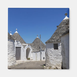 Trulli-huizen in Alberobello, Puglia magnet