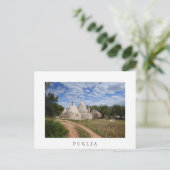 Trulli-huizen in Puglia/Apulië Briefkaart (Staand voorkant)