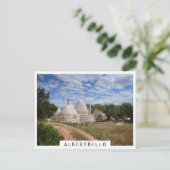 Trulli-huizen in Puglia/Apulië Briefkaart (Staand voorkant)