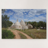 Trulli-huizen in Puglia/Apulië Legpuzzel (Horizontaal)