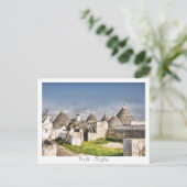 Trulli - Puglia Briefkaart (Staand voorkant)