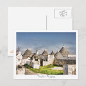 Trulli - Puglia Briefkaart (Voorkant / Achterkant)