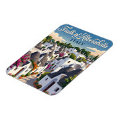 Trulli van Alberobello Italië Magneet (Linkerzijde)