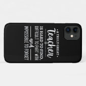 Truly Great Teacher Case-Mate iPhone Case (Achterkant (horizontaal))