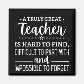 Truly Great Teacher Magneet (Voorkant)