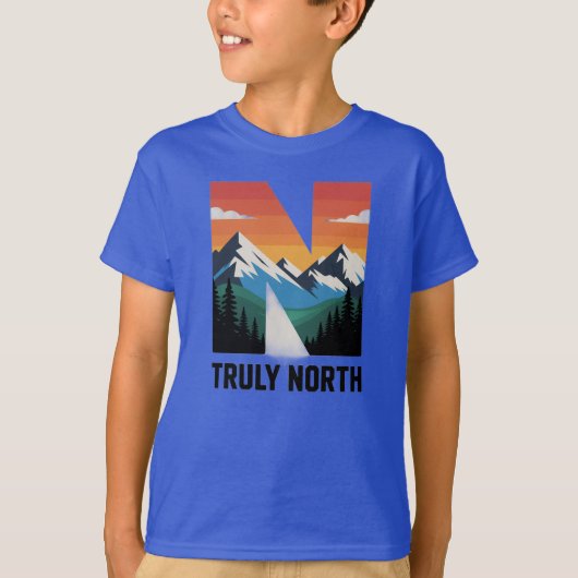 Truly North T-shirt (Voorkant)