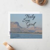 Truly the Son of God Flat Notecard Notitiekaartje (Voorkant / Achterkant in situ)