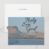 Truly the Son of God Flat Notecard Notitiekaartje (Voorkant / Achterkant)
