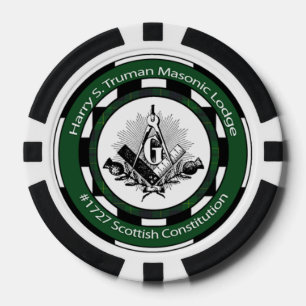 Truman Lodge #1727 Poker Chips