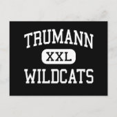 Trumann - Wildcats - High - Trumann Arkansas Briefkaart (Voorkant)