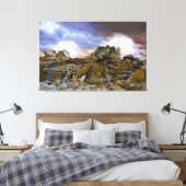 Trumans Batterij door Dominic D'Andrea Print (Insitu (Slaapkamer))