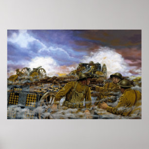 Trumans Batterij door Dominic D'Andrea Print