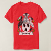 Trumbull Coat of Arms Family Crest T-shirt (Design voorkant)