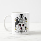 Trumbull Family Crest Koffiemok (Links)