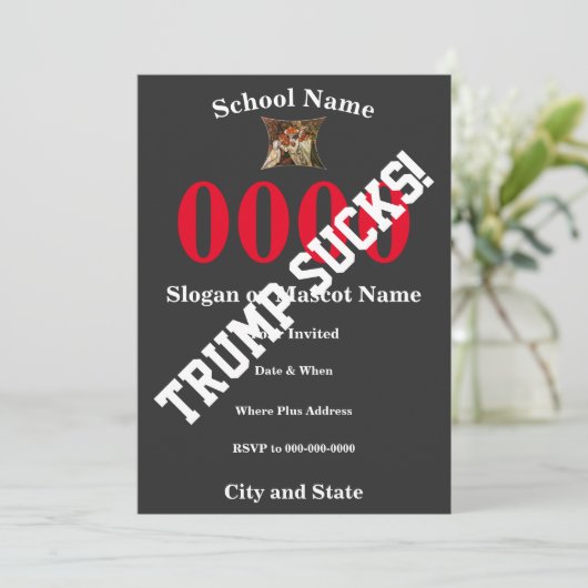 Trump 15e 20e 25e 30e 35e 40e 45e 50e kaart (Staand voorkant)