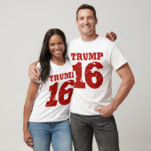 Trump 16 Campaign Jersey - Onderdruk T-shirt (Unisex)