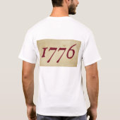 Trump 1776 t-shirt (Achterkant)