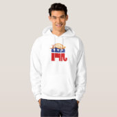 Trump 2012 Elephant Hoodie (Voorkant volledig)
